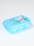 Таблетница, 9.5×6×3 см, 10 секций, голубая - Фото 3