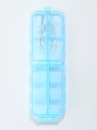 Таблетница, 9.5×6×3 см, 10 секций, голубая - Фото 5