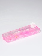 Таблетница, 9.5×6×3 см, 10 секций, розовая - Фото 2