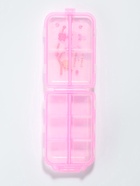 Таблетница, 9.5×6×3 см, 10 секций, розовая - Фото 5