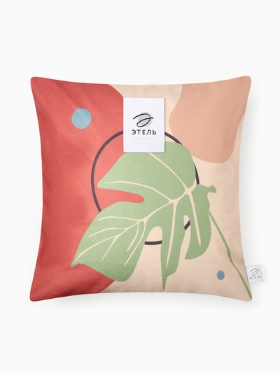 Набор декоративных наволочек Этель "Sunshine", 4 шт, 40*40 см, велюр