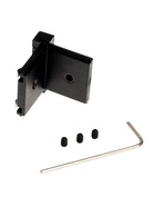 Коннектор угловой для шинопровода, вертикальный, серия Flat, чёрный - Фото 4