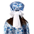 Русский народный костюм «Гжель», накидка, кокошник, р-р 52-58 - Фото 5