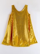 Карнавальный костюм «Гэтсби»: платье, головной убор, шарф, р-р 50-52, золото - Фото 4