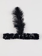 Карнавальный костюм «Гэтсби»: платье, головной убор, шарф, р-р 50-52, золото - Фото 8