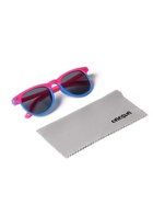 Очки солнцезащитные детские «OneSun. Полоса», малиновый, синий (комплект 2 шт) - фото 63615936