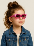 Очки солнцезащитные детские «OneSun. Цветочки», uv 400, фуксия  (артикул 10858212)  большой выбор товаров оптом и в розницу по низким ценам с доставкой