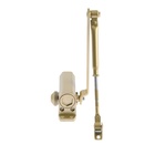 Доводчик дверной ТУНДРА d=40GP, до 40 кг, цвет золото - Фото 3