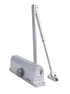 Доводчик дверей ТУНДРА D150SL, до 150 кг, цвет серебро - фото 809237914