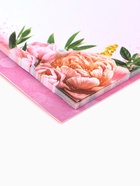 Набор "С 8 Марта!", блок бумаги 30 л, ручка синяя паста 1.0 мм и 5 шт наклеек - фото 808559949