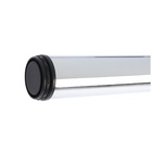 Опора мебельная, барная, ТУНДРА, 60×710 мм, цвет хром - Фото 3