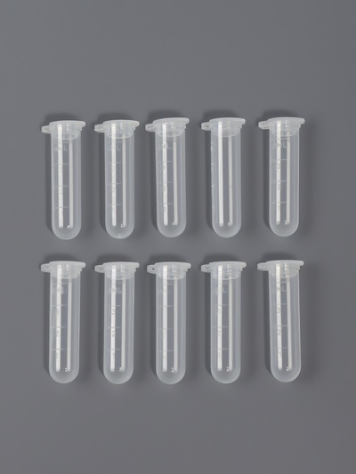 Баночки для хранения, 5 мл, d = 1,3 × 5,3 см, набор - 10 шт, цвет прозрачный