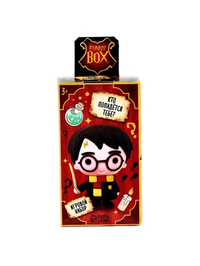 Игрушка - сюрприз Funny Box «Волшебники»: детский брелок, наклейки
