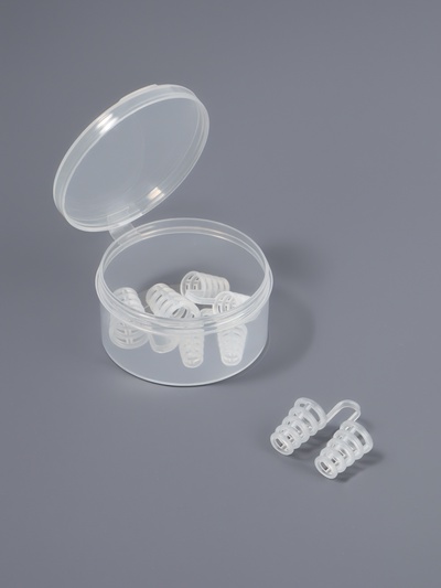 Расширитель для носа для дыхания, набор - 4 шт., прозрачный