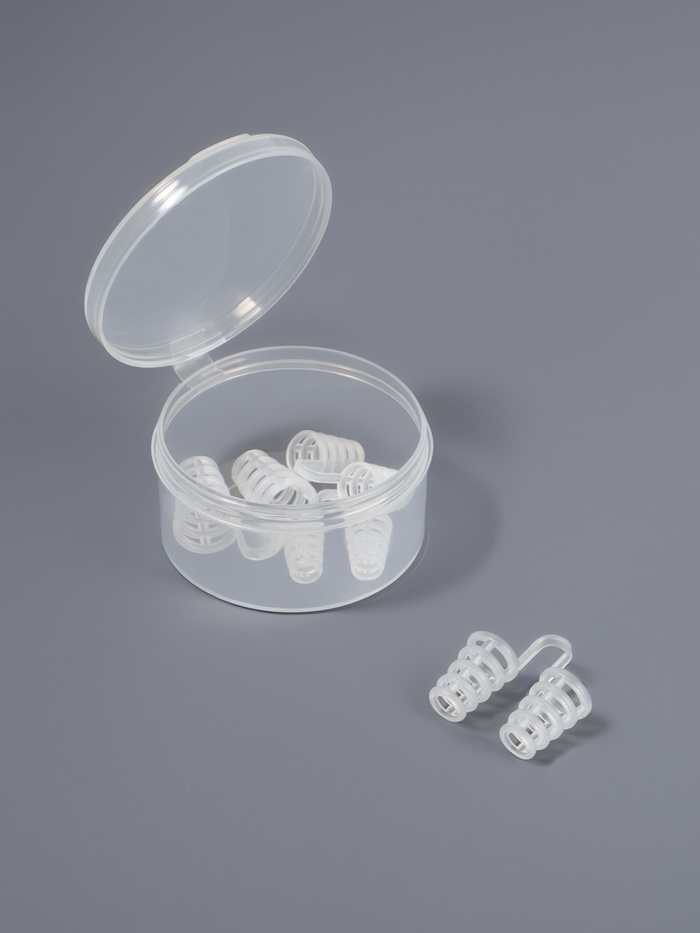 Расширитель для носа для дыхания, набор - 4 шт., прозрачный - Фото 1