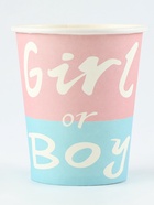 Посуда одноразовая бумажная для праздника «Гендер Пати», на 6 персон, 14 предметов - Фото 7