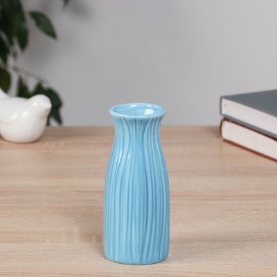 Ваза «Фрэнсис», талия, 12.5×5 см, керамика, синяя