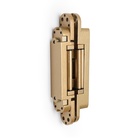 Петля скрытой установки LOCKLAND, 25×150 мм, с 3D-регулированием, цвет матовое золото - Фото 3