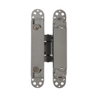 Петля скрытой установки LOCKLAND, 25х150 мм, с 3D-регулированием, цвет графит - фото 31527086