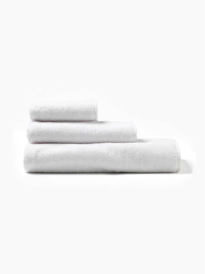 Набор махровых полотенец LoveLife Natural white, 3 шт.: 70×130.50×80.30×50 см, хлопок 100% - Фото 1