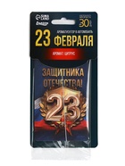 Ароматизатор бумажный «Человек чести, отваги и силы», цитрус, 7,5 х 16,5 см - фото 322380676