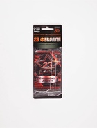 Ароматизатор в машину бумажный «23 Февраля», чёрный лёд, 7.5×16.5 см - Фото 2