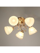 Люстра "Жаннета" 5х40Вт Е27 Золото МОДЕЛЬ: 2800064 - фото 33356474