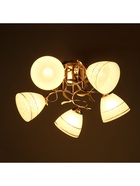 Люстра "Жаннета" 5х40Вт Е27 Золото МОДЕЛЬ: 2800064 - фото 33356475