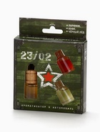 Ароматизаторы в машину со сменным блоком «С праздником мужества, 23 февраля»: 9,8 х 12,5 см - Фото 3