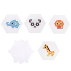 УЦЕНКА Аквамозаика для детей, для мальчиков и девочек «Джунгли», 4 фигурки животных своими руками, уценка - Фото 2