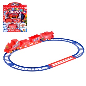 {{photo.Alt || photo.Description || 'Железная дорога «Новогодний экспресс», работает от батареек, 3+, уценка'}}