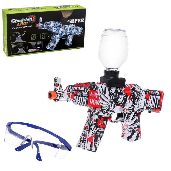 Автомат «Шторм», стреляет орбизами, работает от аккумулятора 7,4 V, уценка - Фото 1