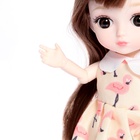 Уценка Кукла модная «Паола» в платье, МИКС - Фото 4