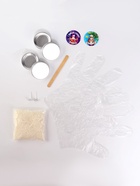 Свеча с картинкой своими руками на новый год «Зимняя сказка», набор для творчества - Фото 2