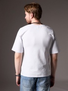 Футболка мужская MINAKU: Casual Collection MAN, размер 50, белая  (артикул 10323809)  большой выбор товаров оптом и в розницу по низким ценам с доставкой