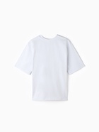 Футболка женская MINAKU: Casual Collection, белая, размер 42 - фото 34373279