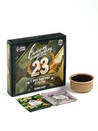 Чай подарочный «23 февраля», листовой 2 шт., пакетированный 12 шт. - Фото 4