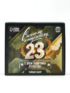 Чай подарочный «23 февраля», листовой 2 шт., пакетированный 12 шт. - Фото 7