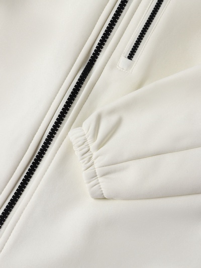 Комбинезон для девочки на флисе MINAKU: Softshell, непромокаемый, светло-серый, рост 104 см