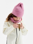 Комбинезон демисезонный для девочек MINAKU: Softshell на флисе, непромокаемый, бежевый, рост 116 см - Фото 4