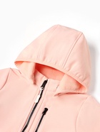 Комбинезон демисезонный для девочек MINAKU из Softshell на флисе, непромокаемый, персиковый, рост 104 см - Фото 7