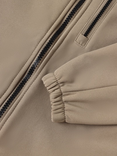 Комбинезон для девочки MINAKU: Softshell на флисе, непромокаемый, цвет хаки, рост 92 см