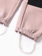 Комбинезон демисезонный для девочек MINAKU из Softshell на флисе, непромокаемый, бежевый, рост 92 см - Фото 9