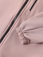 Комбинезон демисезонный для девочек MINAKU: Softshelll на флисе, непромокаемый, пыльно-розовый, рост 104 см - Фото 8