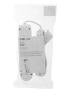 Удлинитель сетевой, 3 розетки, 3 м, 1300 Вт, 3×0.75 мм2, 2 USB-A, USB-C, 2.1 А, с заземлением, с выключателем, белый - Фото 9