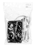 Удлинитель сетевой, 4 розетки, 2 м, 1300 Вт, 3×0.75 мм2, 2 USB-A, USB-C, 2.1 А, с заземлением, с выключателем - Фото 6