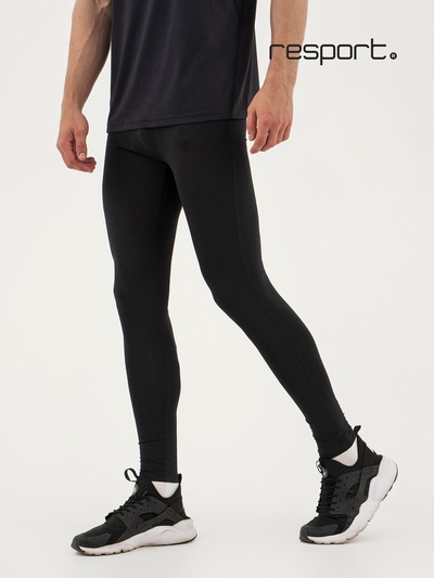 Тайтсы мужские Resport, р. 52, чёрные, базовые