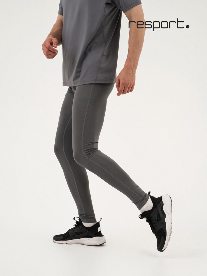 Тайтсы мужские Resport, р. 48, серые, базовые
