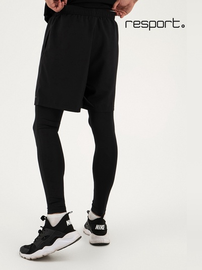 Шорты мужские Resport, р. 48, чёрные, базовые