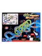 Автотрек «Стремительный мир», радиоуправление, 2 машинки, мёртвая петля, свет - Фото 14